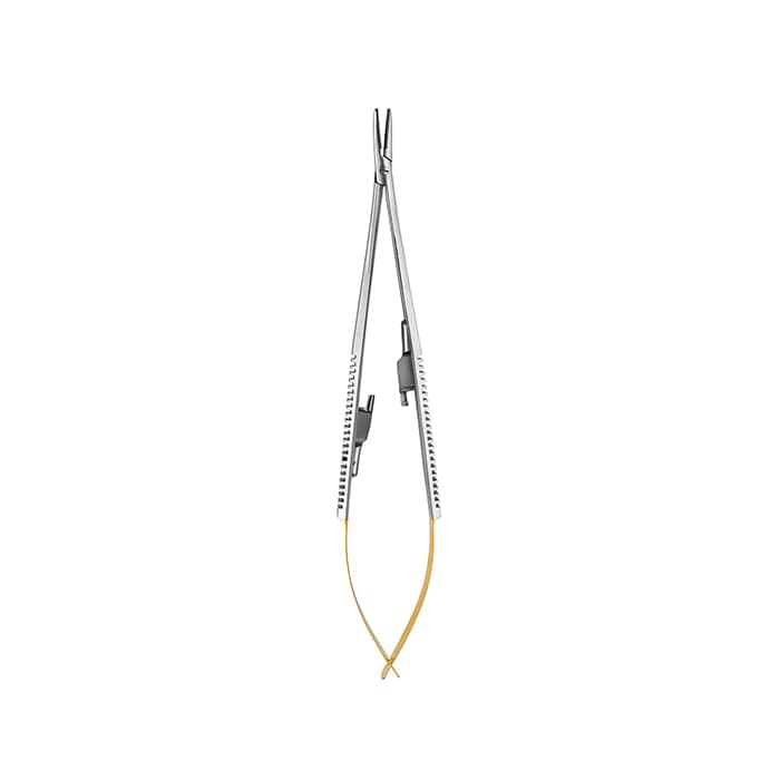Porta aghi TC Castroviejo curvo 14 cm Nike
